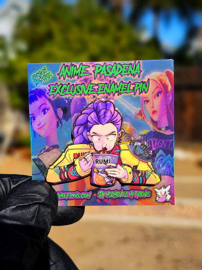 Demon Hunters enamel Pin