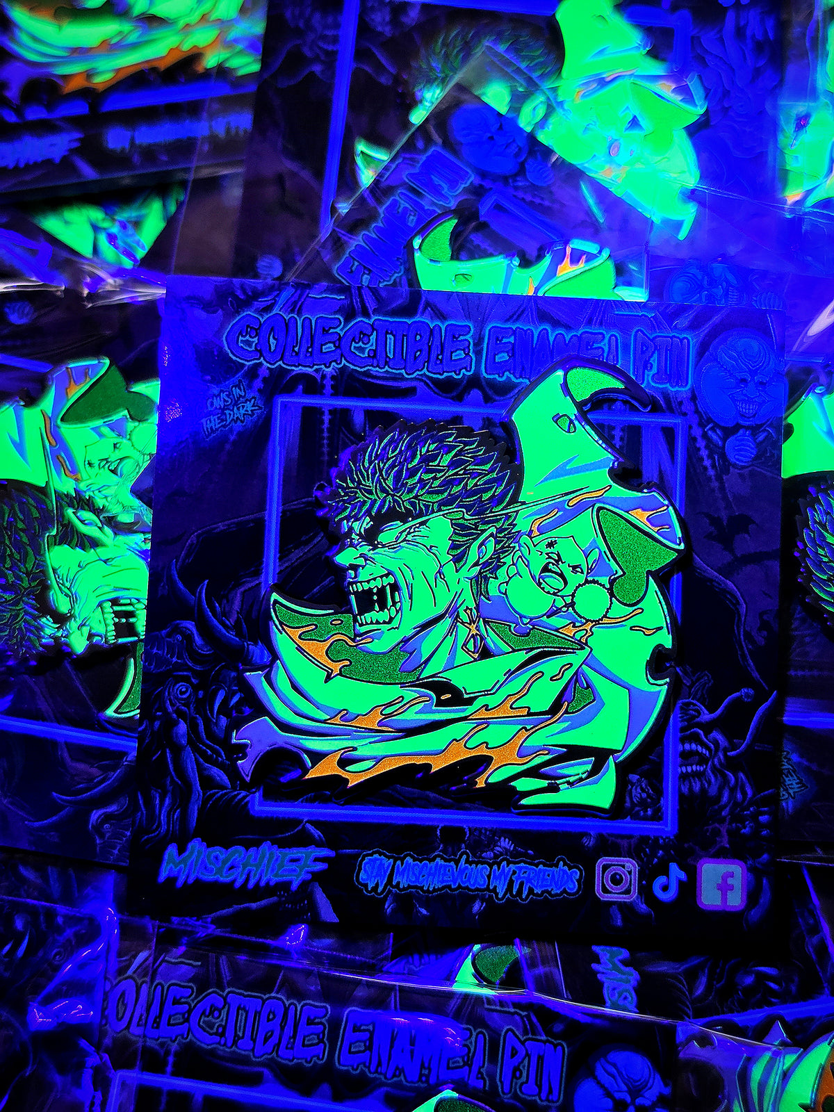 THE STRUGGLER ENAMEL PIN