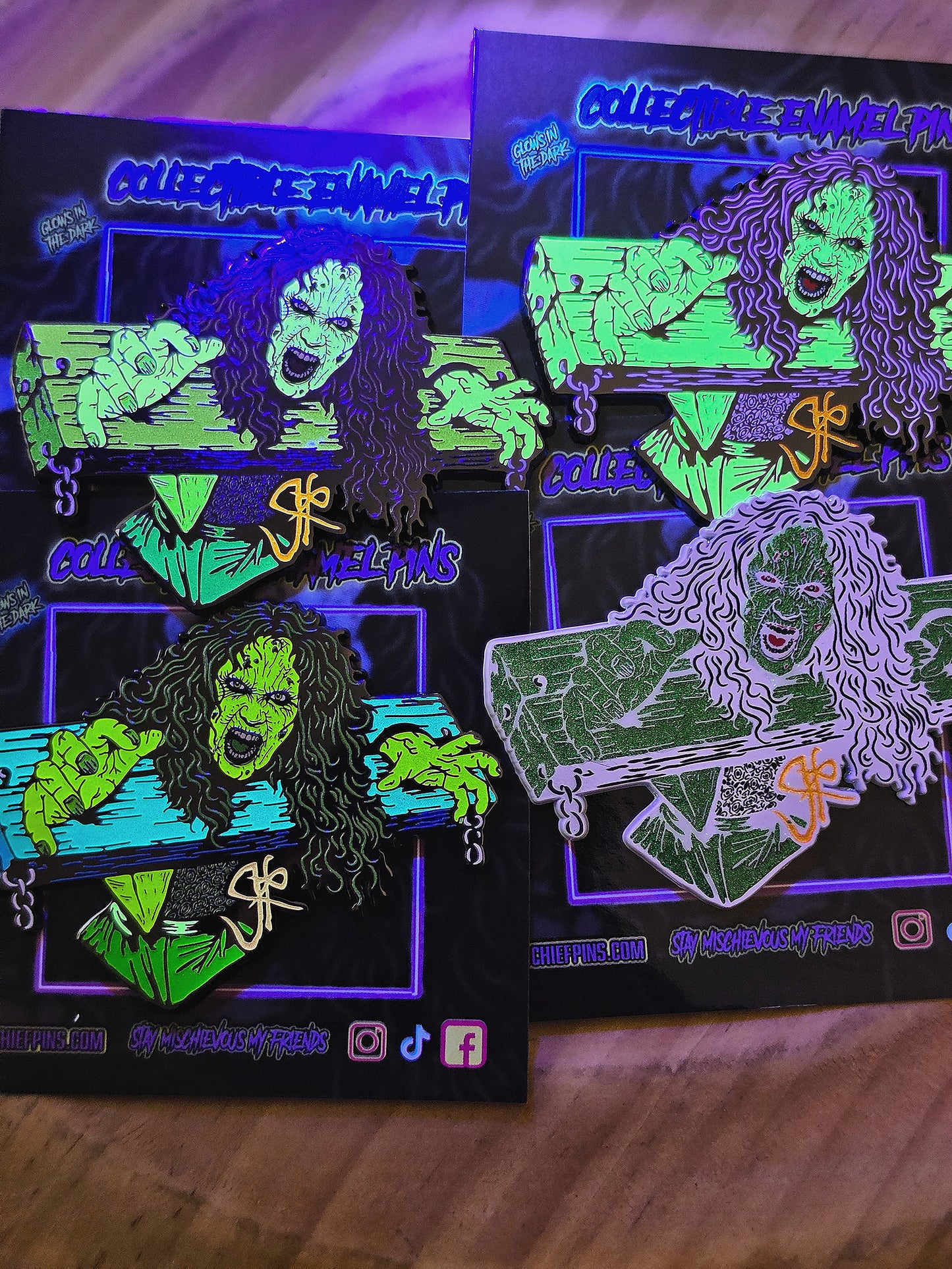 13 Witches Enamel Pin