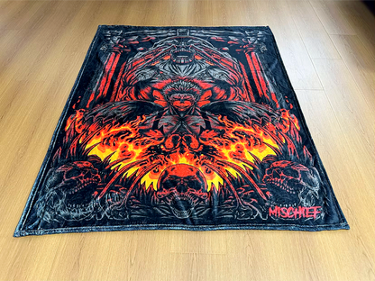 Mischief Suk Una Fleece Blanket