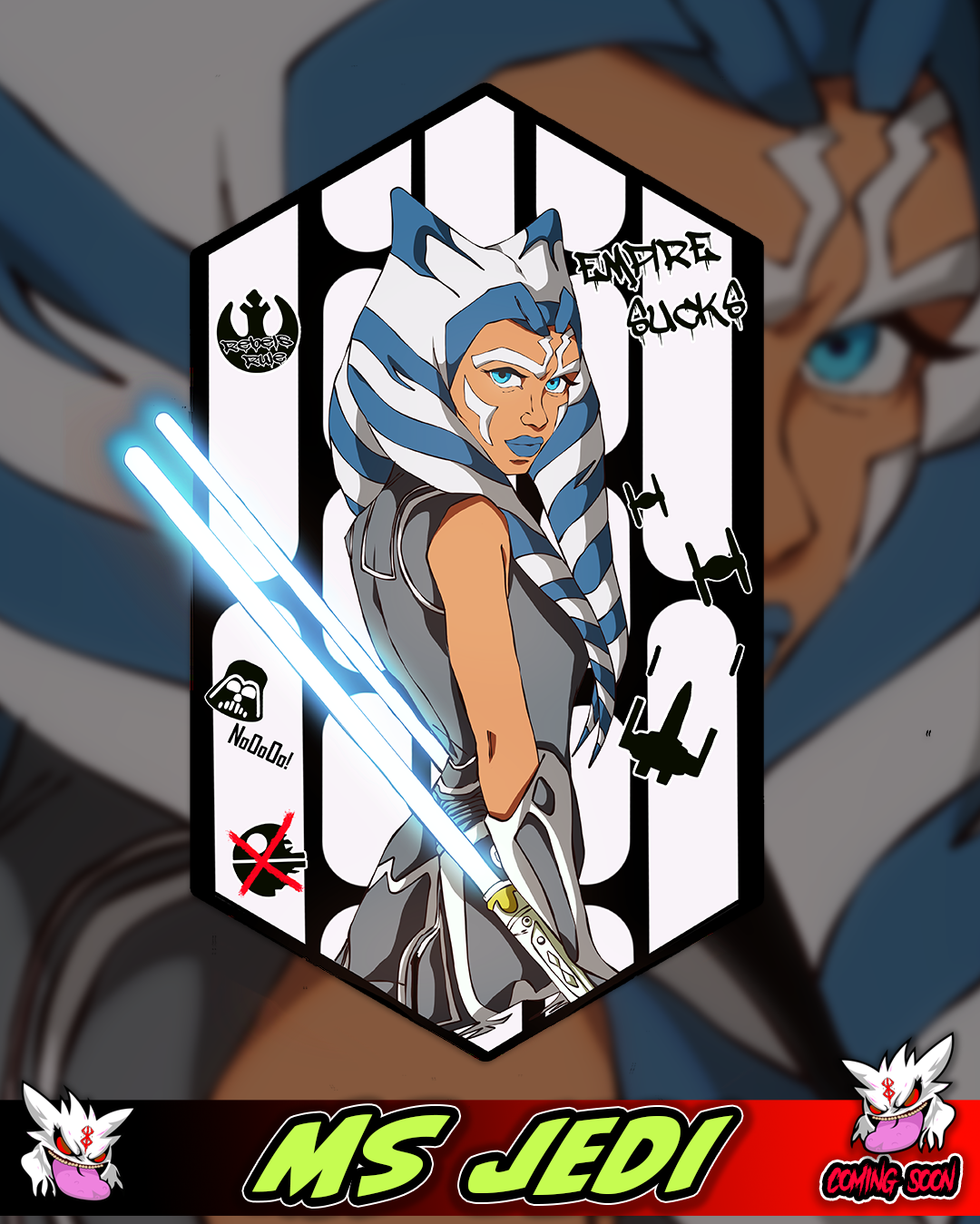 Ms Jedi Tano Enamel Pin Pre Order