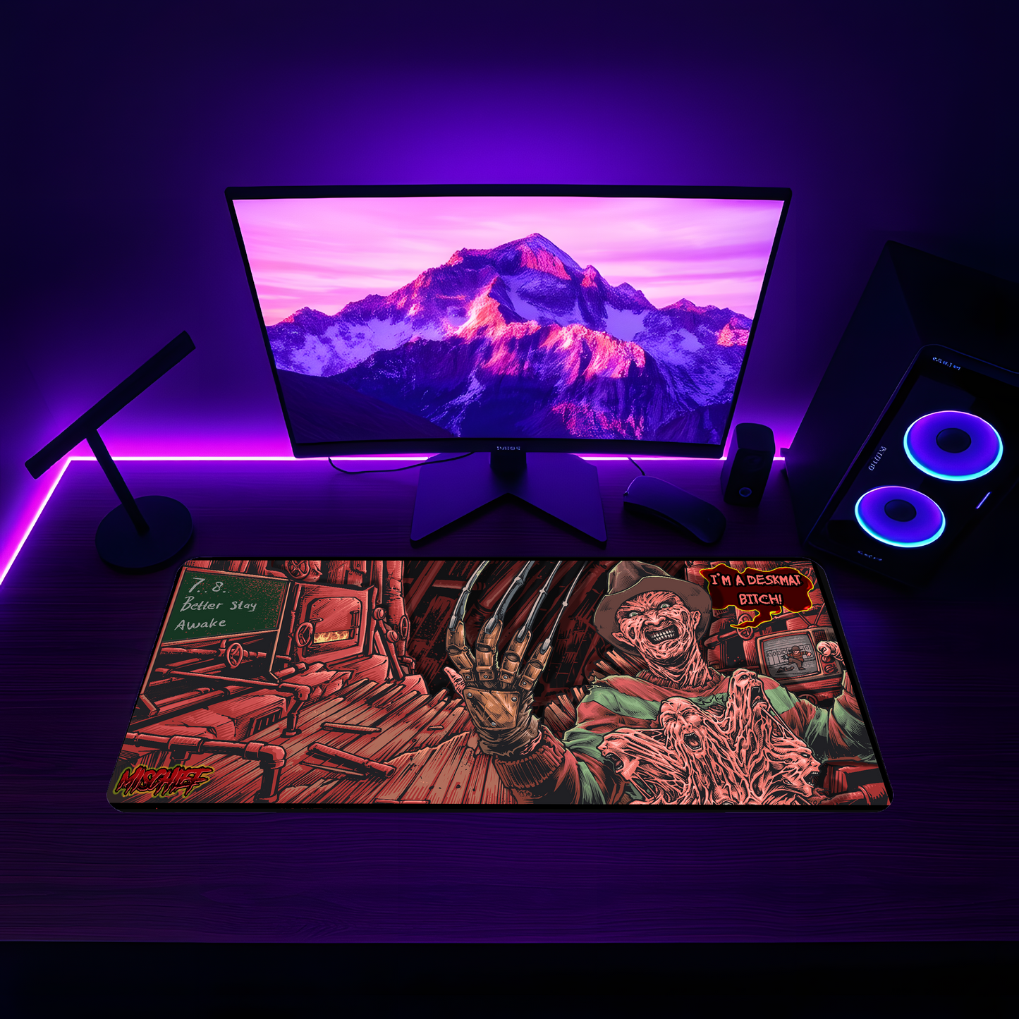 Dream Eater XXL LED MOUSEPAD/ GAMING PAD