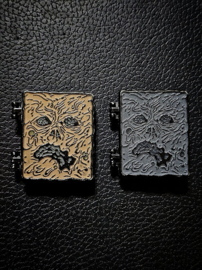 Necro Book of The Dead enamel pin