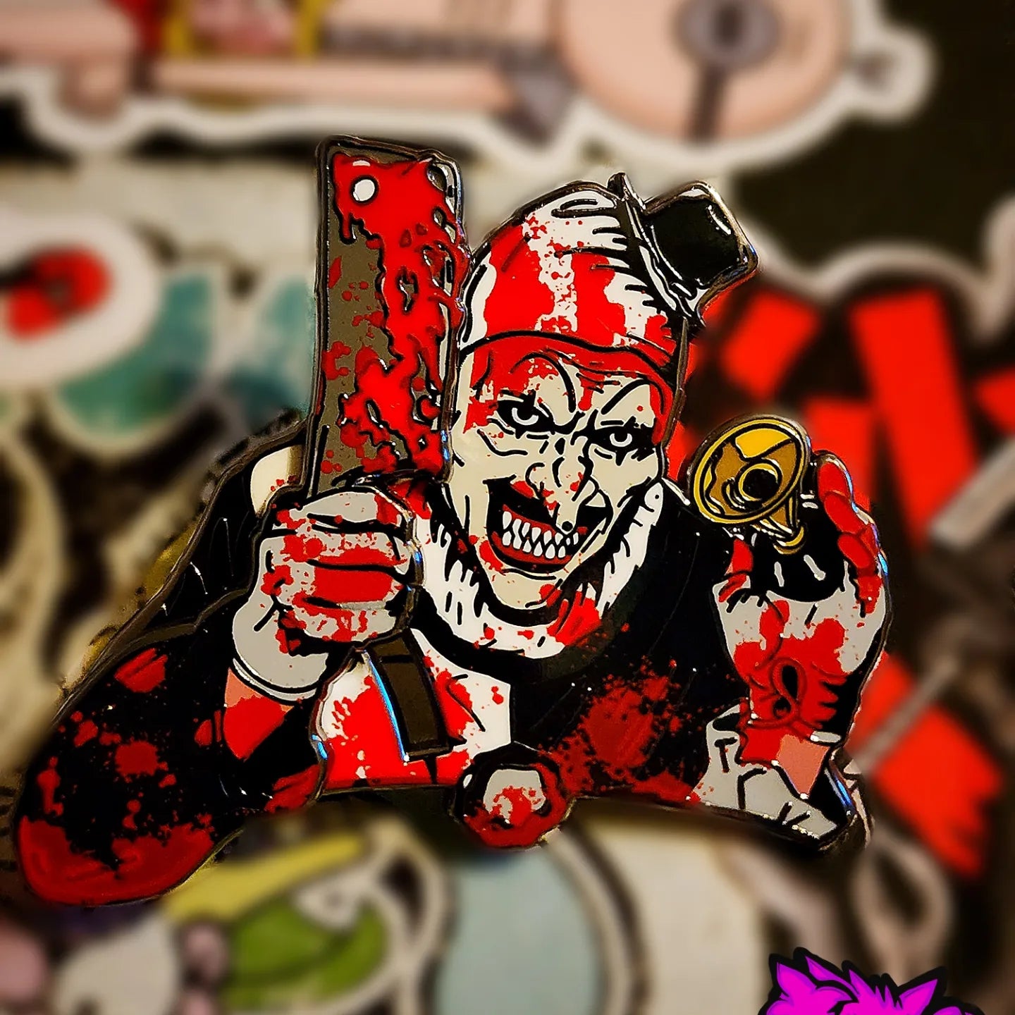 Terrorizer the Clown - Enamel Pin – Mischief pins