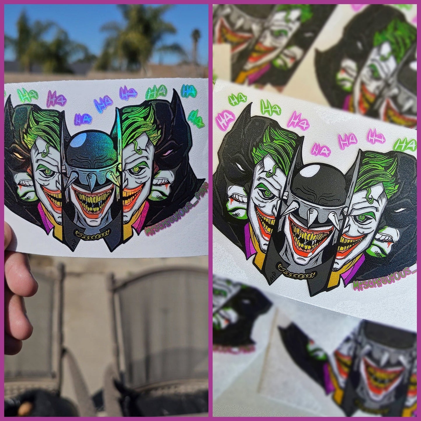 Bat Who Laughs Stickers